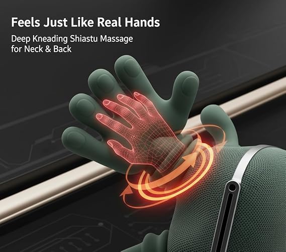 Smart Electric Neck Massager Finger Pressure Relief